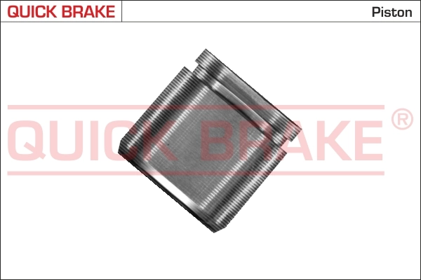 Piston, brake caliper